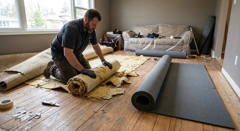 Carpet Cushion Replacement in Littleton, CO