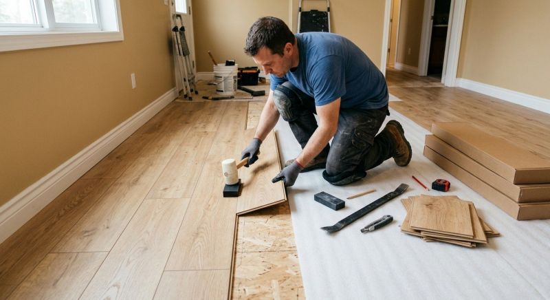Laminate Wood Installation in Longmont, CO