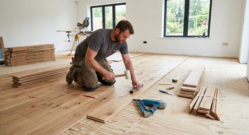 Oak Floor Replacement in Fort Worth, TX