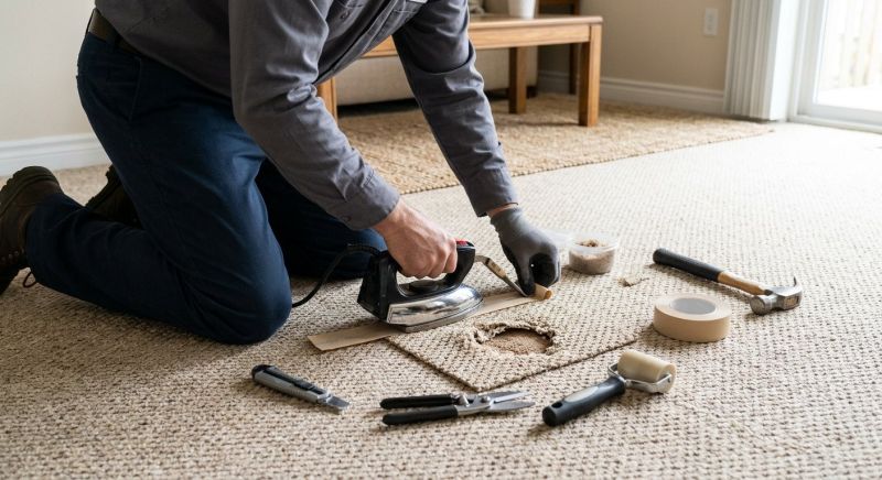 Carpet Burn Repair in Overland Park, KS