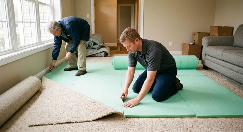 Carpet Underlay Replacement in Olathe, KS