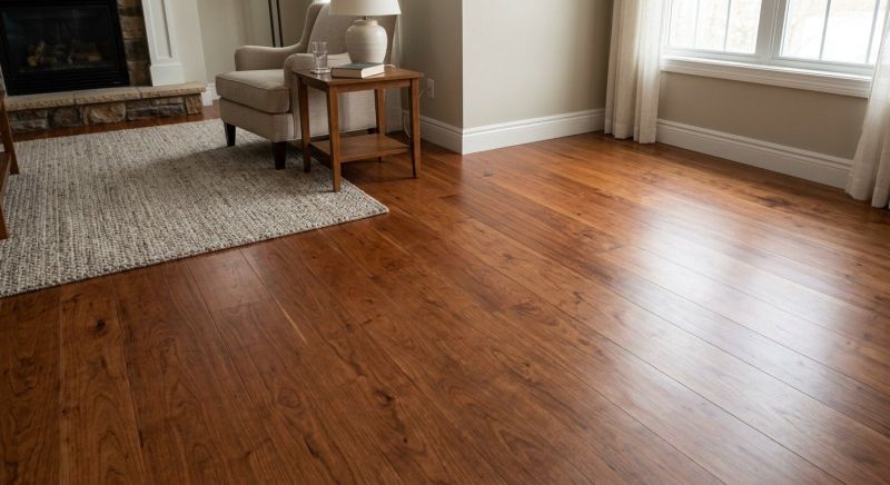 Cherry Floor Installation in San Antonio, TX