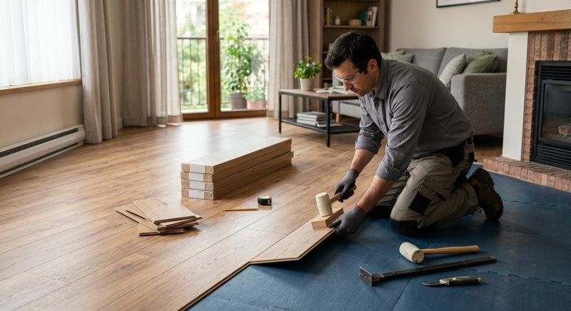 Laminate Floor Replacement in Longmont, CO