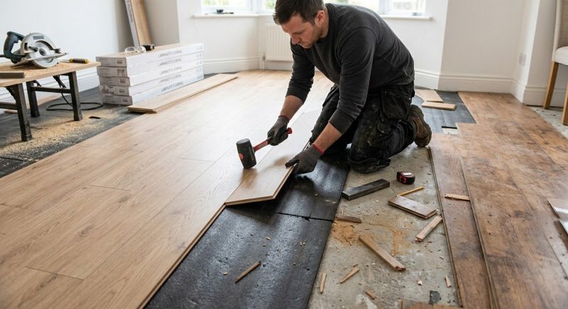 Laminate Tile Installation in Roseville, CA
