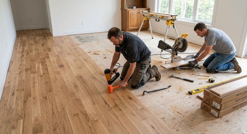 Oak Floor Installation in Phoenix, AZ