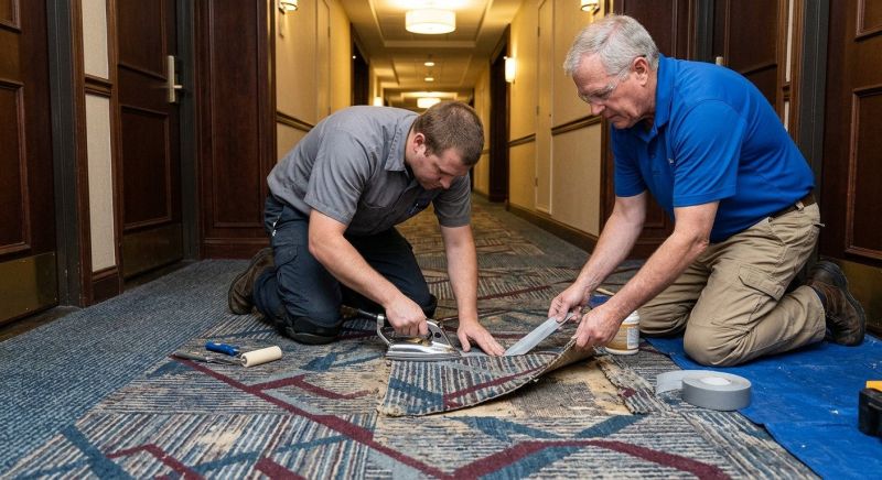 Stair Carpet Repair in Littleton, CO
