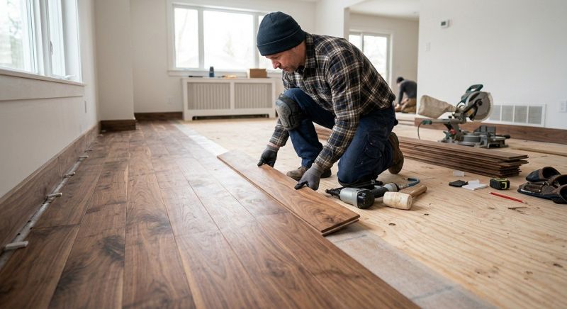 Wide Plank Floor Installation in Phoenix, AZ