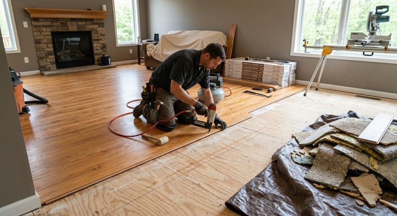 Wood Flooring Installation in Manassas, VA