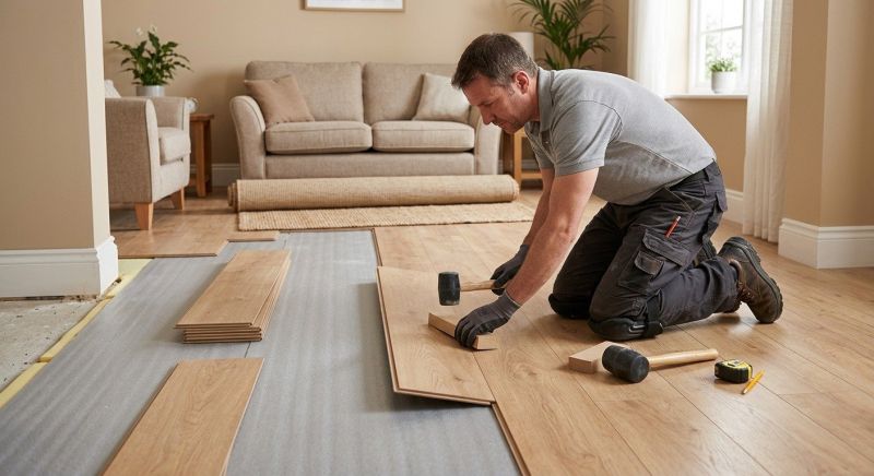 Wood Laminate Installation in Roseville, CA